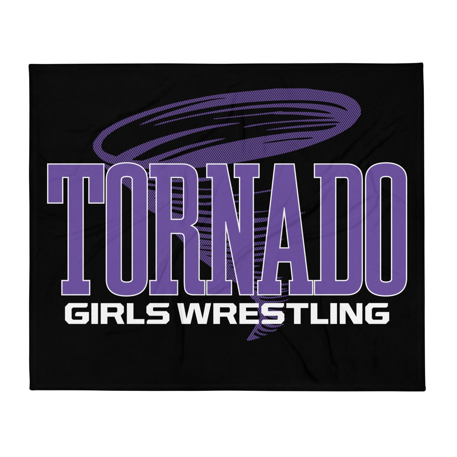 Susan B. Anthony Girls Wrestling Throw Blanket 50 x 60