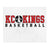 KC Kings Basketball Throw Blanket 50 x 60