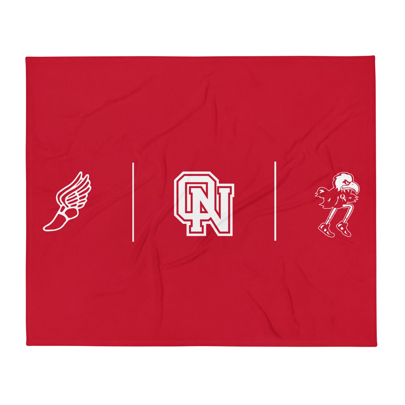 Olathe North Track & Field Throw Blanket