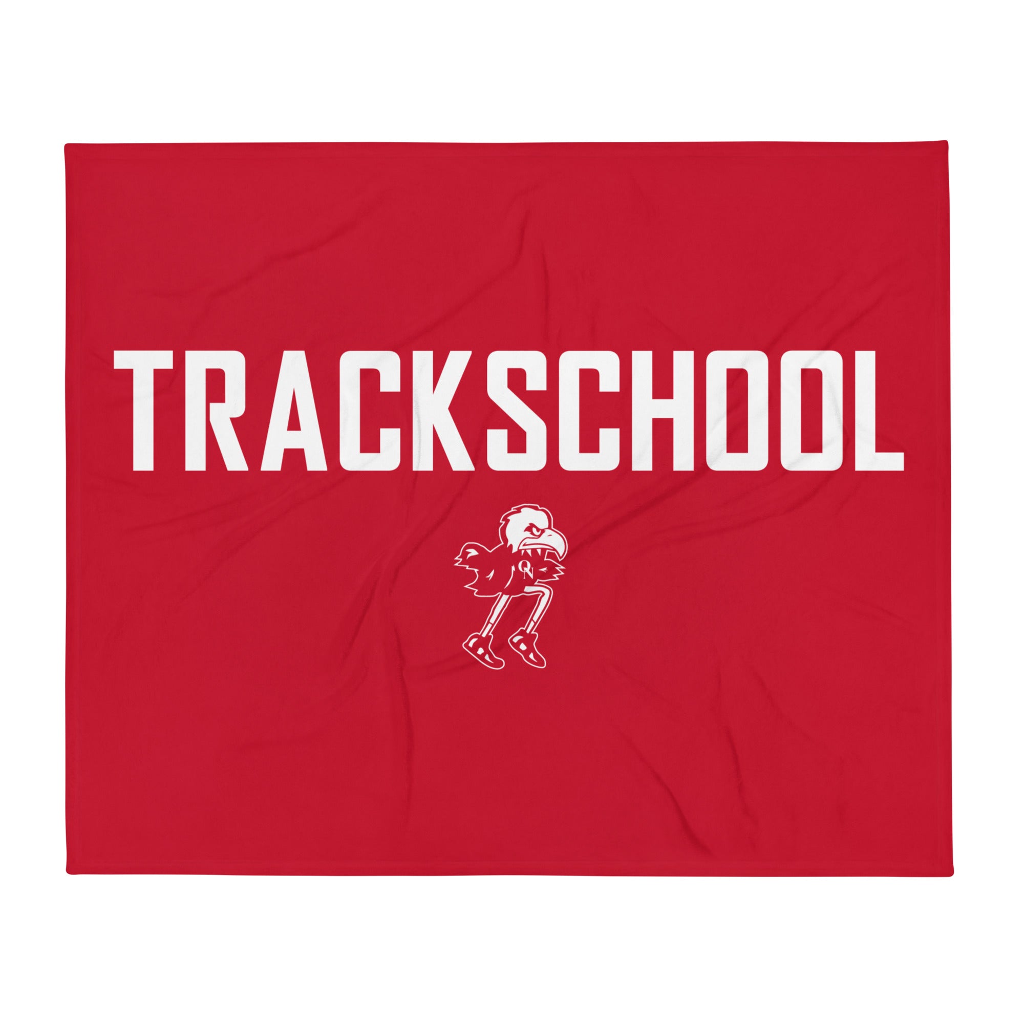 Olathe North Track & Field Trackschool Throw Blanket