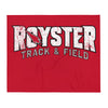 Royster Rockets Track & Field Throw Blanket 50 x 60