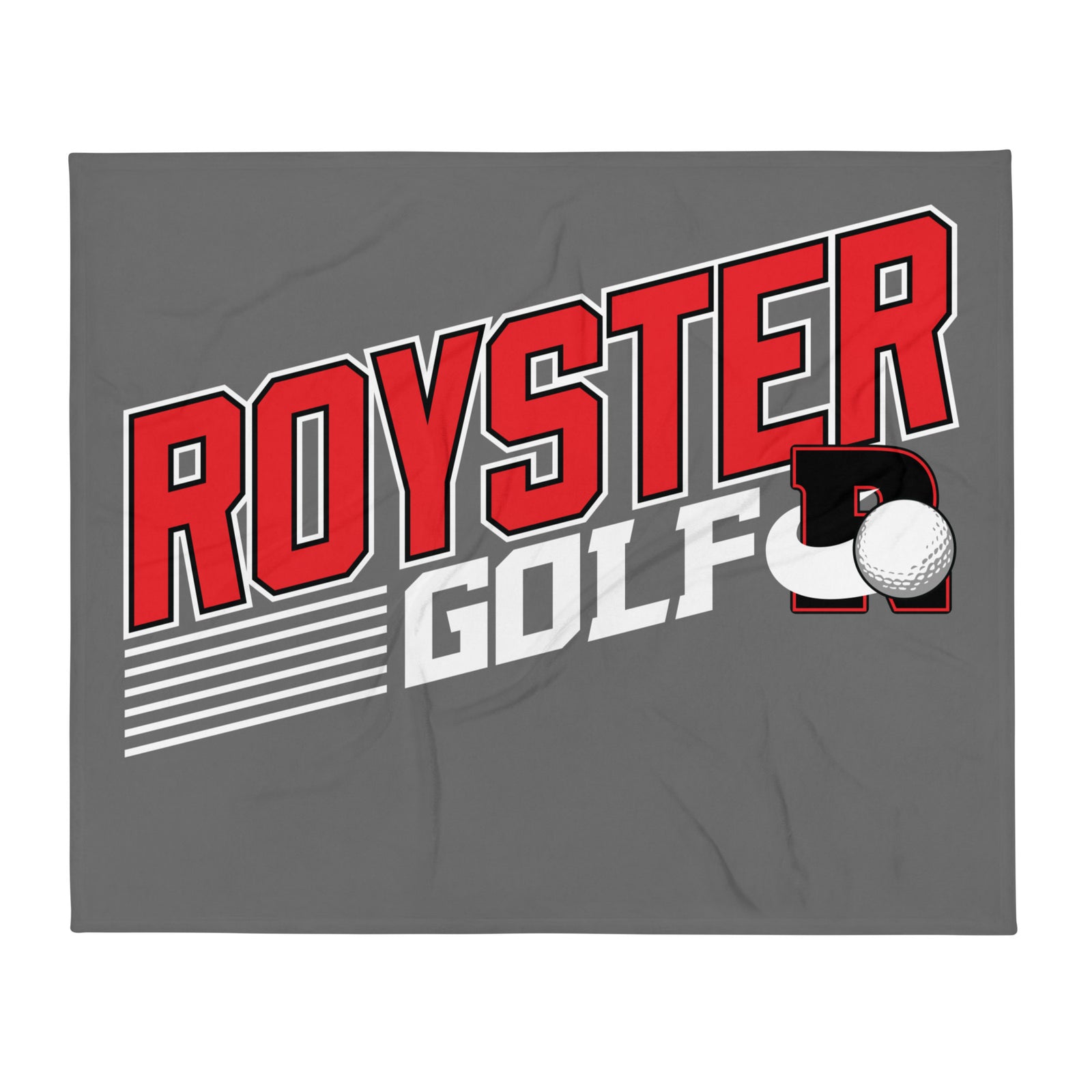 Royster Rockets Golf Throw Blanket 50 x 60