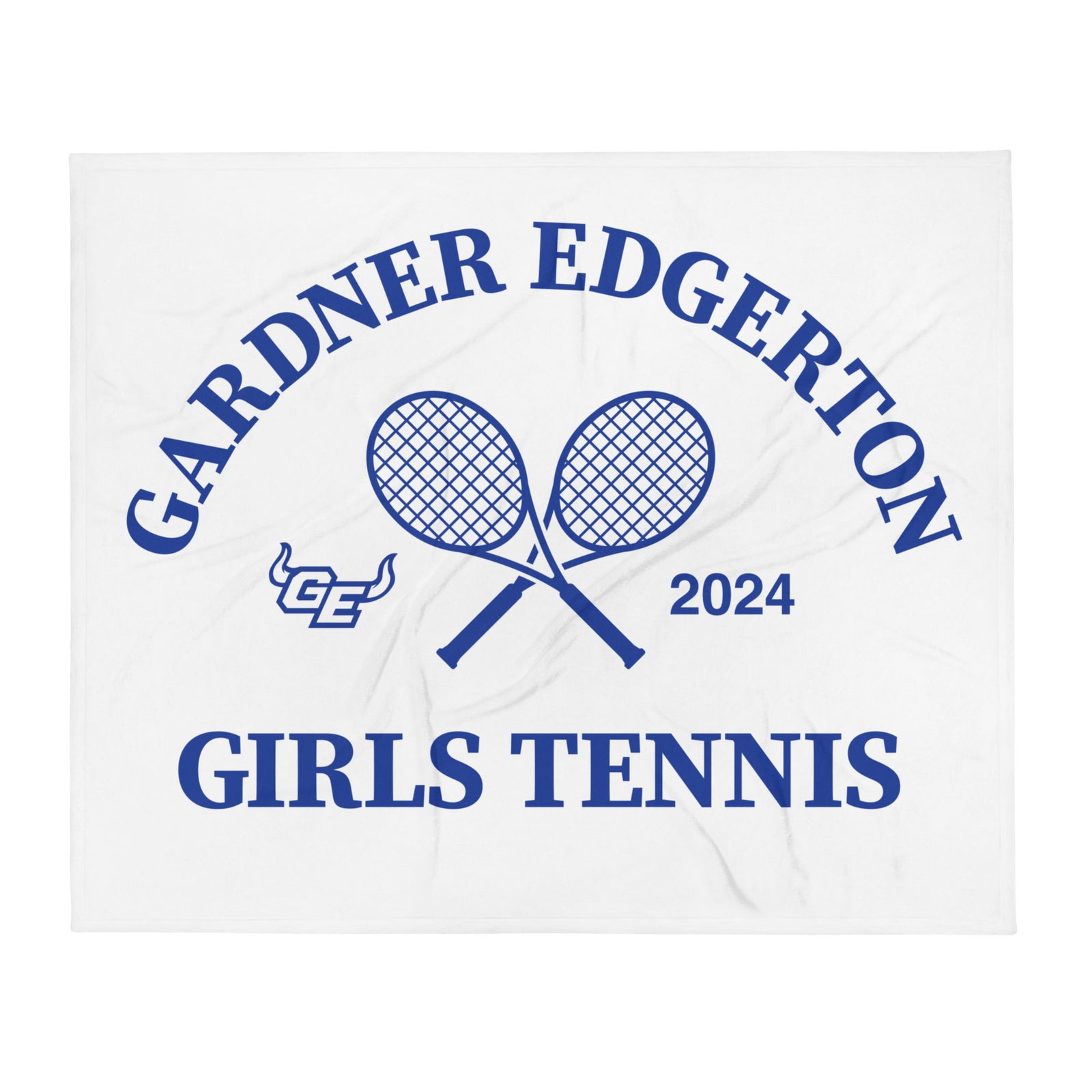 Gardner Edgerton Tennis Throw Blanket 50 x 60