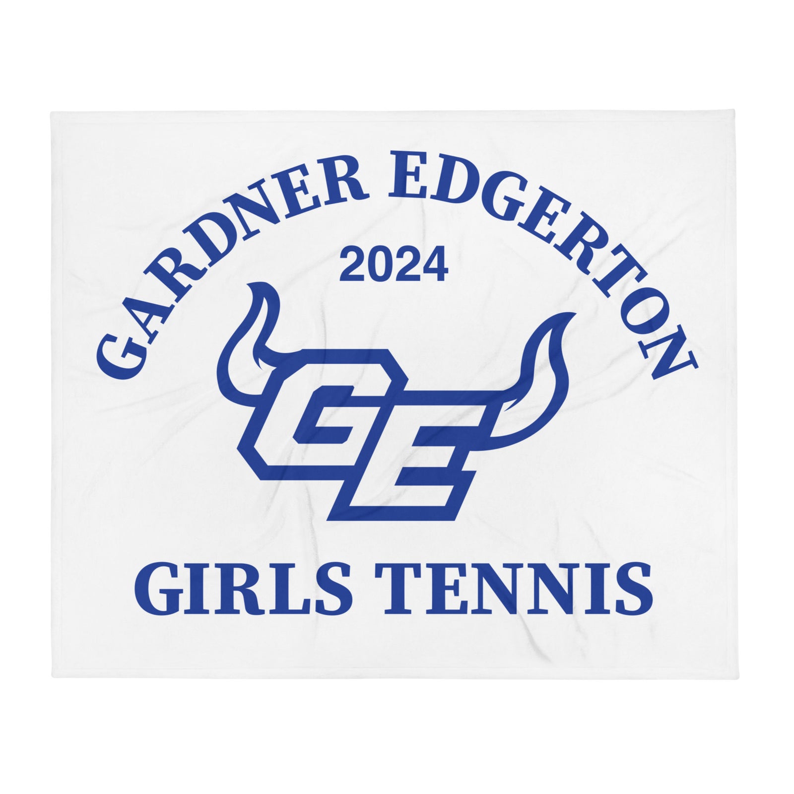 Gardner Edgerton Tennis Throw Blanket 50 x 60