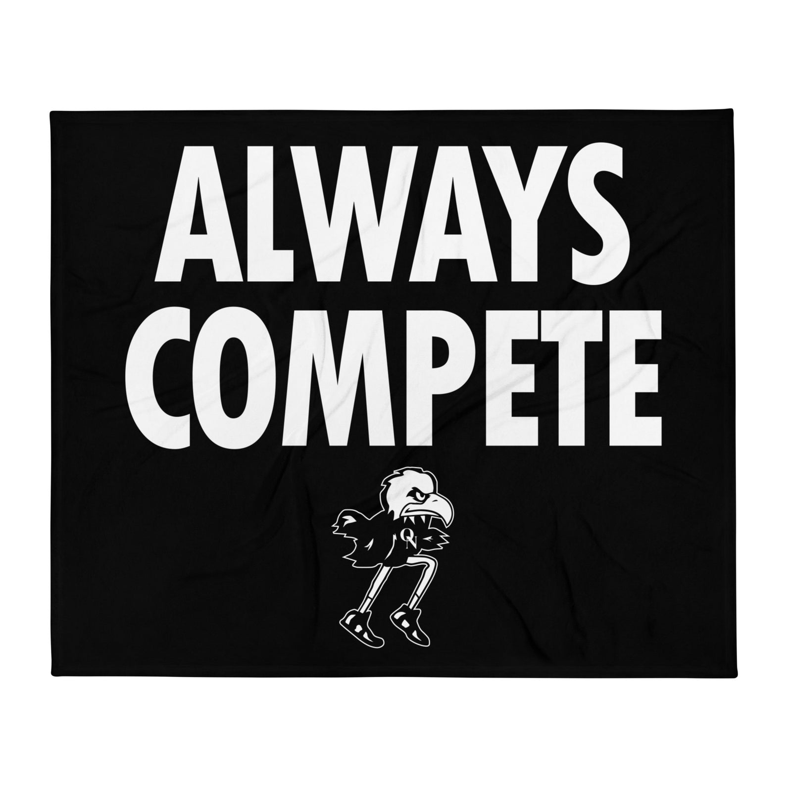 Olathe North XC Always Compete Throw Blanket 50 x 60