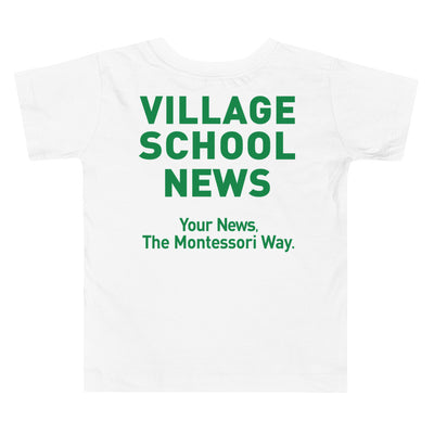 The Village School Broadcast Toddler Short Sleeve Tee