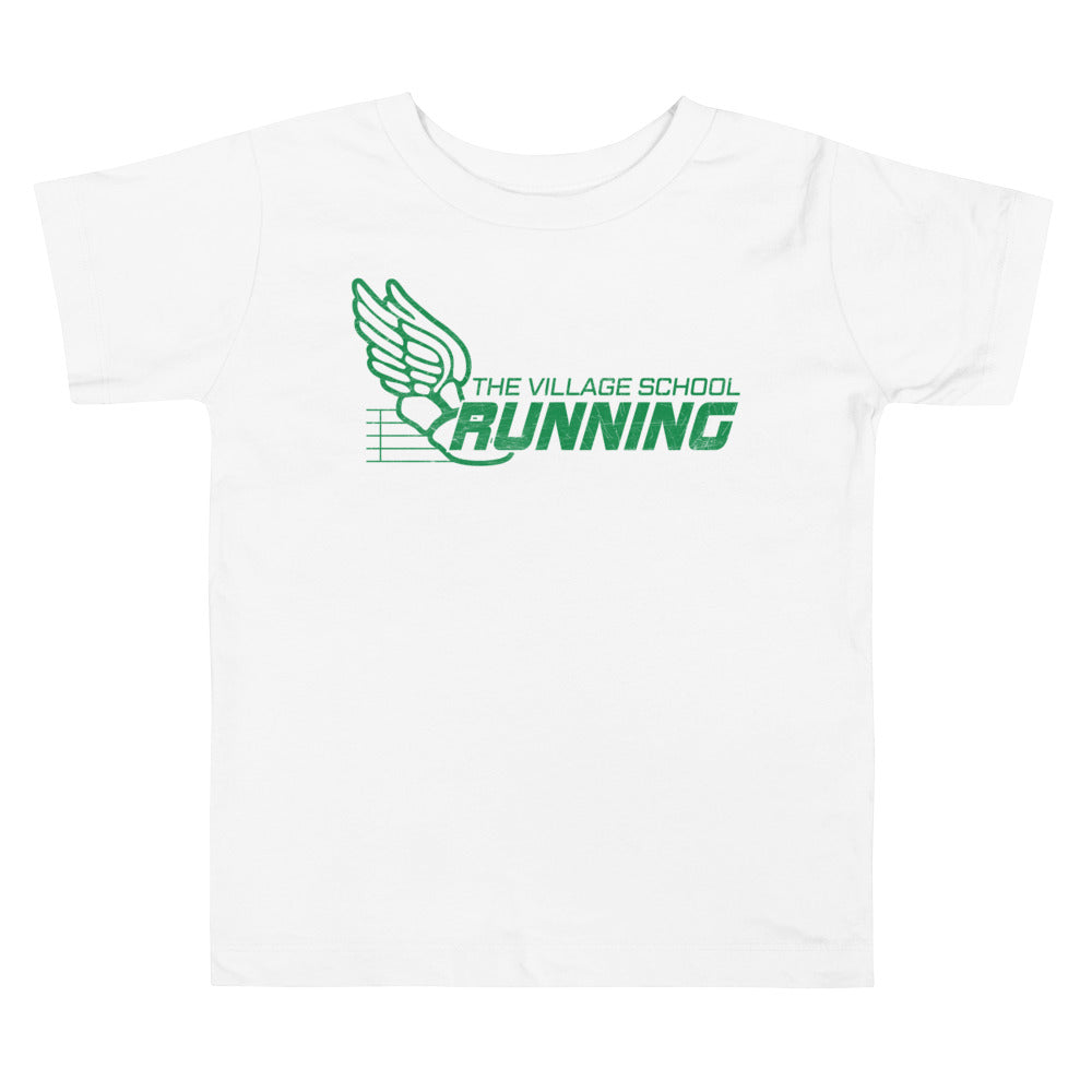 The Village School Running Toddler Short Sleeve Tee