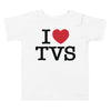 The Village School I Heart TVS Toddler Short Sleeve Tee