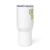 Air Force Wrestling Do Hard Things Travel mug with a handle