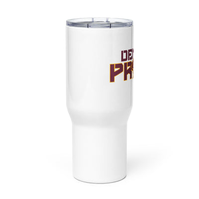 Denver High School Travel mug with a handle