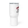 Kansas Thunderstruck Wrestling Travel mug with a handle