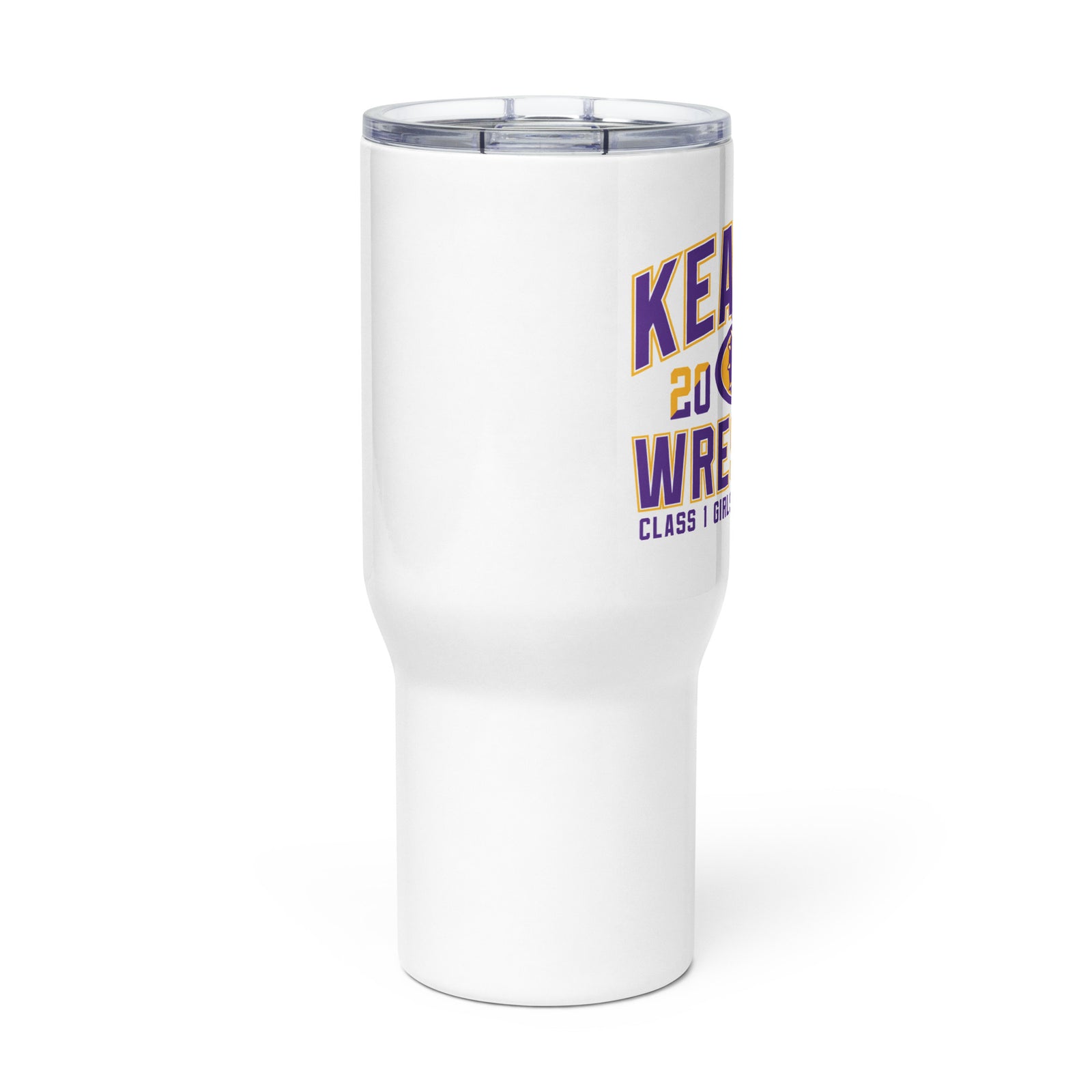 Kearney Wrestling Girls State Champs Travel mug with a handle