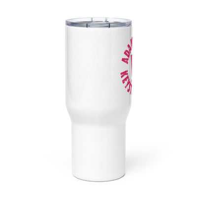 Keystone Stars Wrestling Club Pink Travel mug with a handle