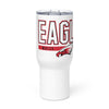 Maize HS Wrestling Eagles Travel mug with a handle