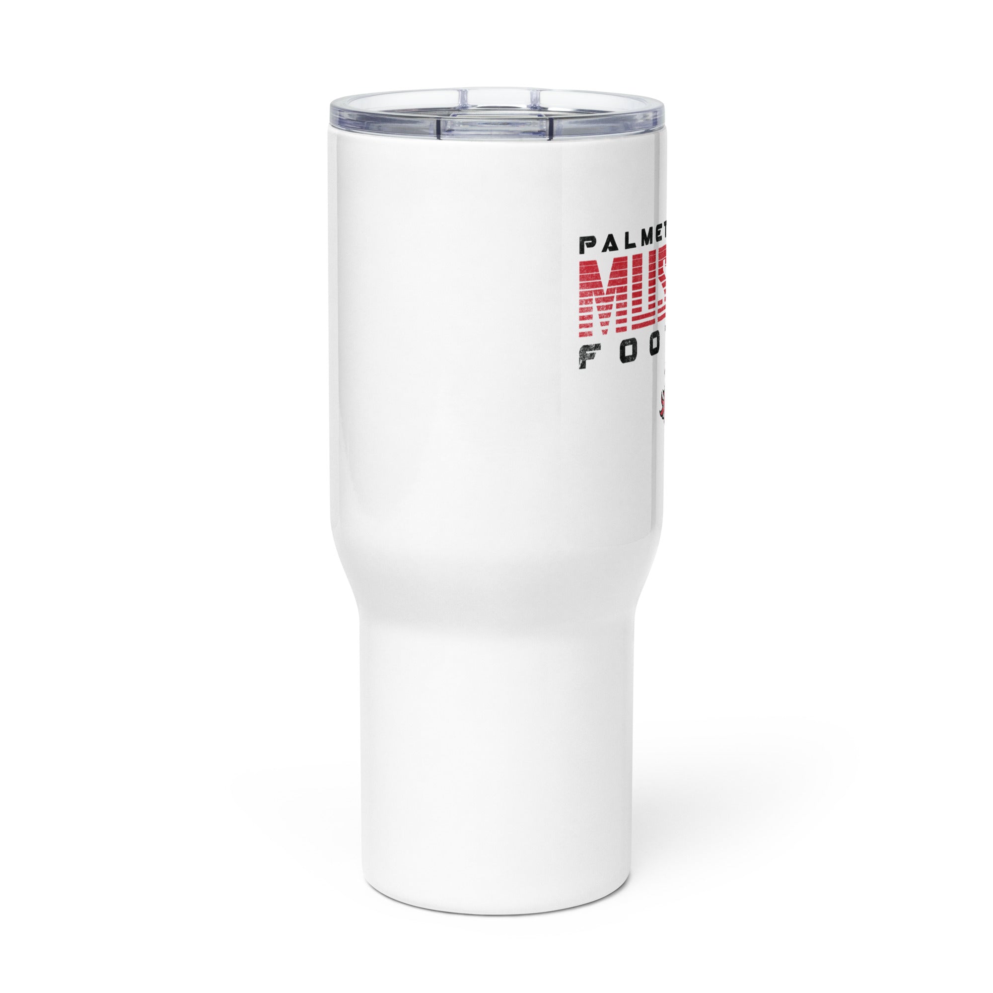 Palmetto Middle Football Travel mug with a handle