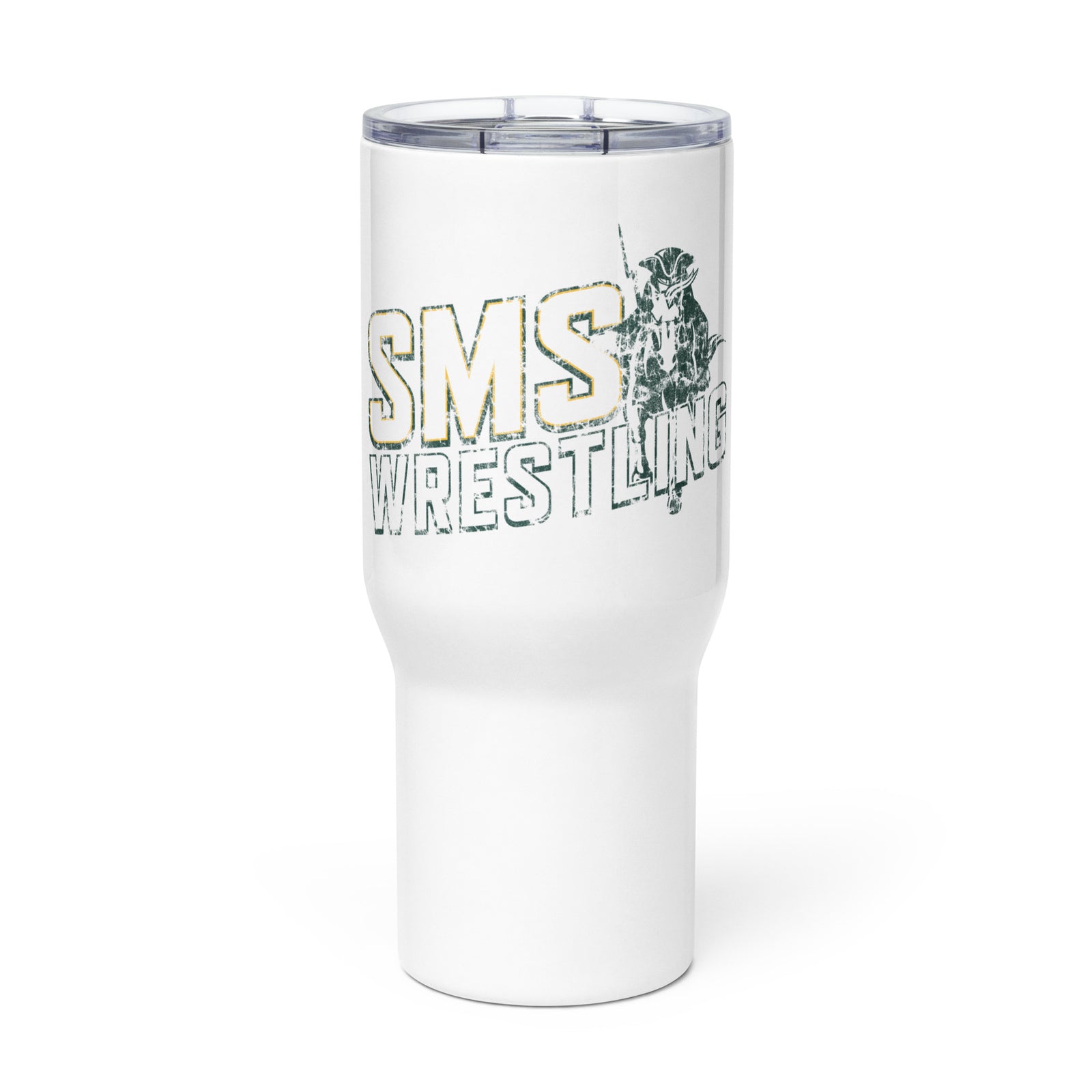 SMS Wrestling Travel mug with a handle