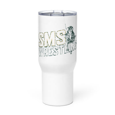 SMS Wrestling Travel mug with a handle