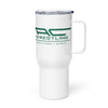 Air Capital Wrestling Travel mug with a handle