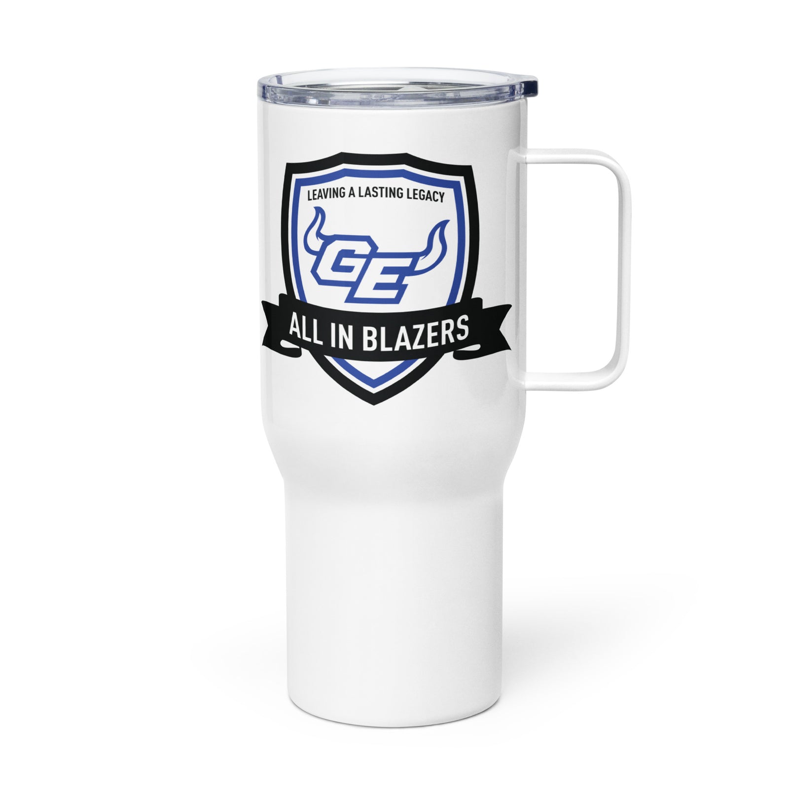Gardner Edgerton High School Travel mug with a handle