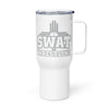 Las Vegas Youth Wrestling SWAT Wrestling Travel mug with a handle