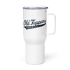 OT Baseball and Softball League - Baseball Travel mug with a handle