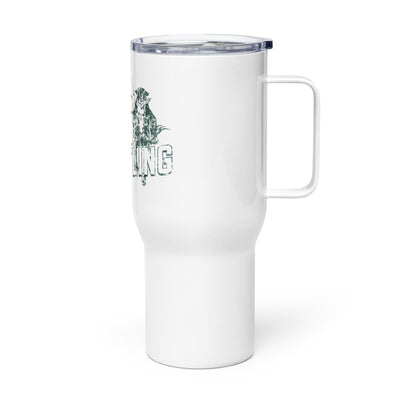 SMS Wrestling Travel mug with a handle