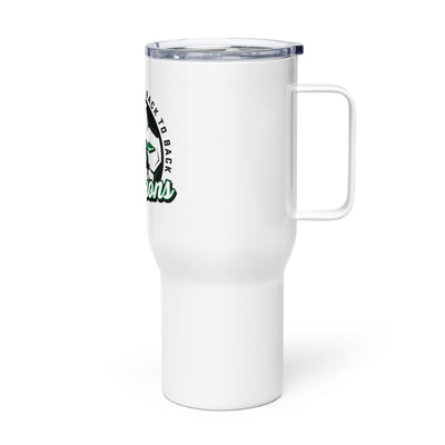 Smithville Soccer Back2Back Conference Champs Travel mug with a handle