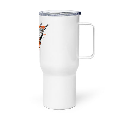 Shawnee Mission Northwest Wrestling SMNW Wrestling Travel mug with a handle