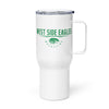 West Side Eagles Wrestling Travel mug with a handle