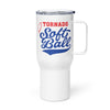 Eureka Softball Travel mug with a handle