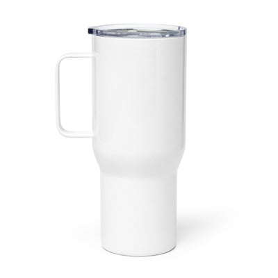 Maize Football Travel mug with a handle