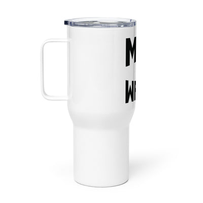 McMinn High School Wrestling Travel mug with a handle