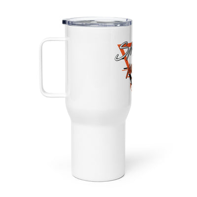 Shawnee Mission Northwest Wrestling SMNW Wrestling Travel mug with a handle