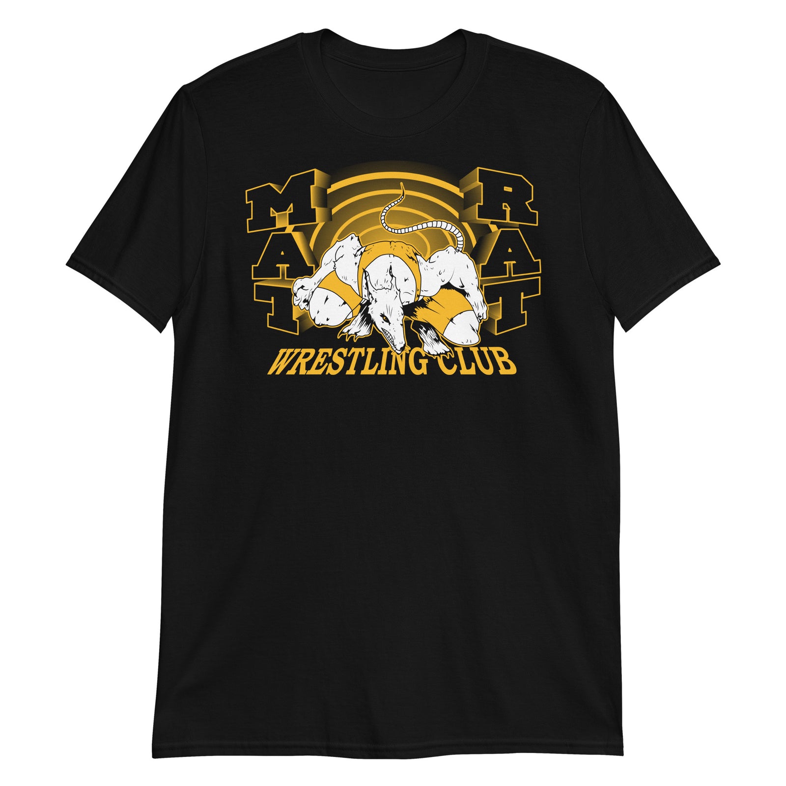 Mat Rat Wrestling Unisex Basic Softstyle T-Shirt