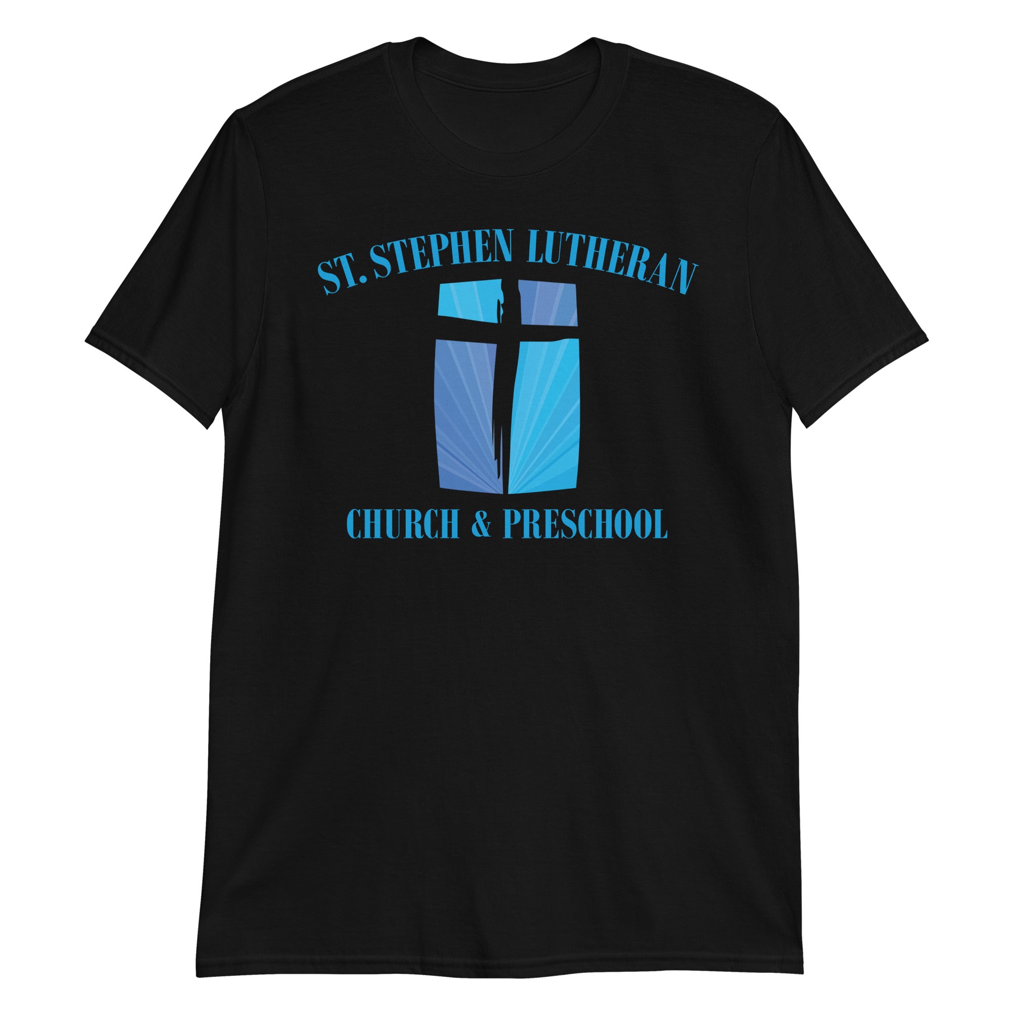 St. Stephen Lutheran Church Full Logo Unisex Basic Softstyle T-Shirt