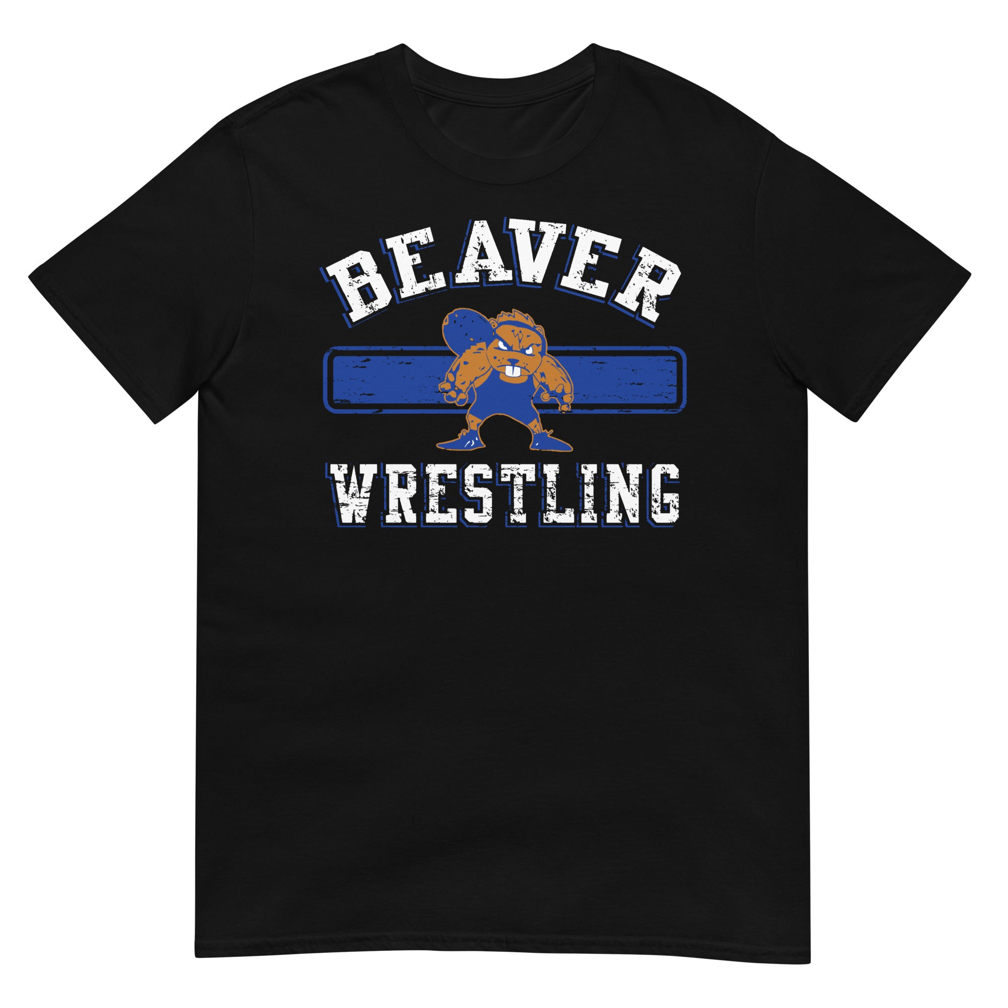 Pratt Community College Beaver Wrestling Classic Unisex Basic Softstyle T-Shirt