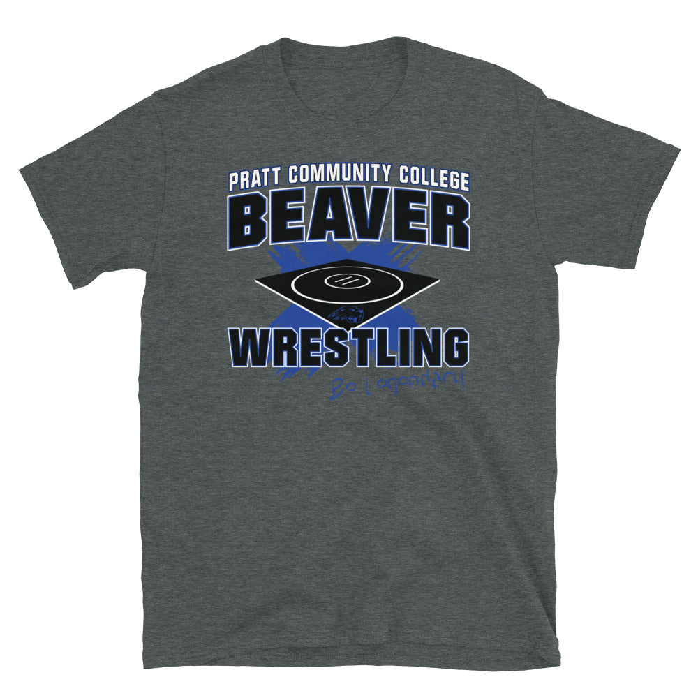 Pratt Community College Wrestling Be Legendary Unisex Basic Softstyle T-Shirt