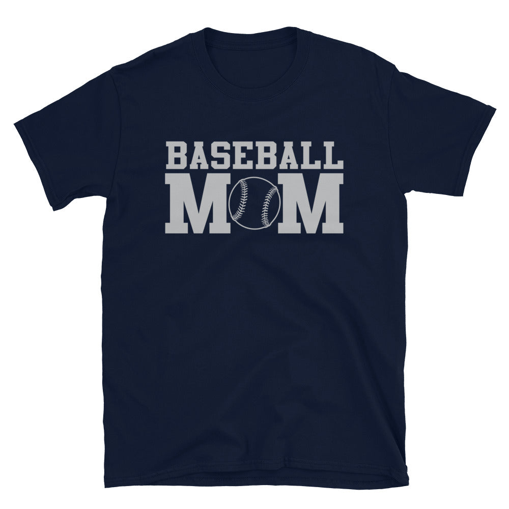 OT Baseball and Softball League - Baseball Mom Short-Sleeve Softstyle Unisex T-Shirt