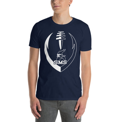 Seaman Middle School Football Unisex Basic Softstyle T-Shirt