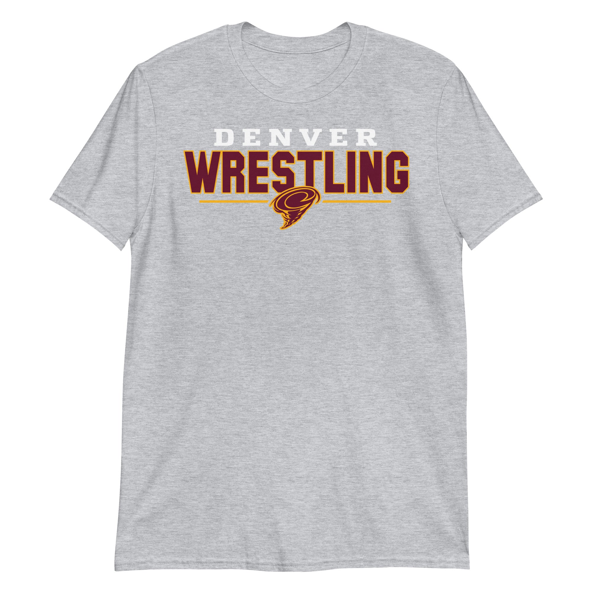 Denver Wrestling Unisex Basic Softstyle T-Shirt