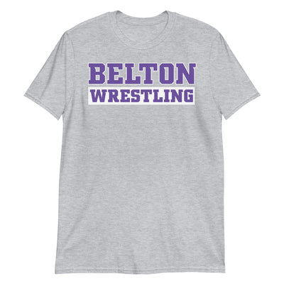 Belton Wrestling Unisex Basic Softstyle T-Shirt