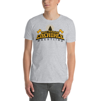 McMinn Cherokees Wrestling Unisex Basic Softstyle T-Shirt