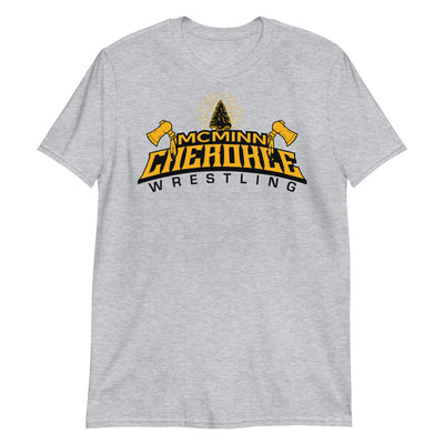 McMinn Cherokees Wrestling Unisex Basic Softstyle T-Shirt