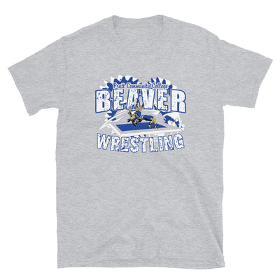 Pratt Community College Wrestling Gears Short-Sleeve Unisex T-Shirt