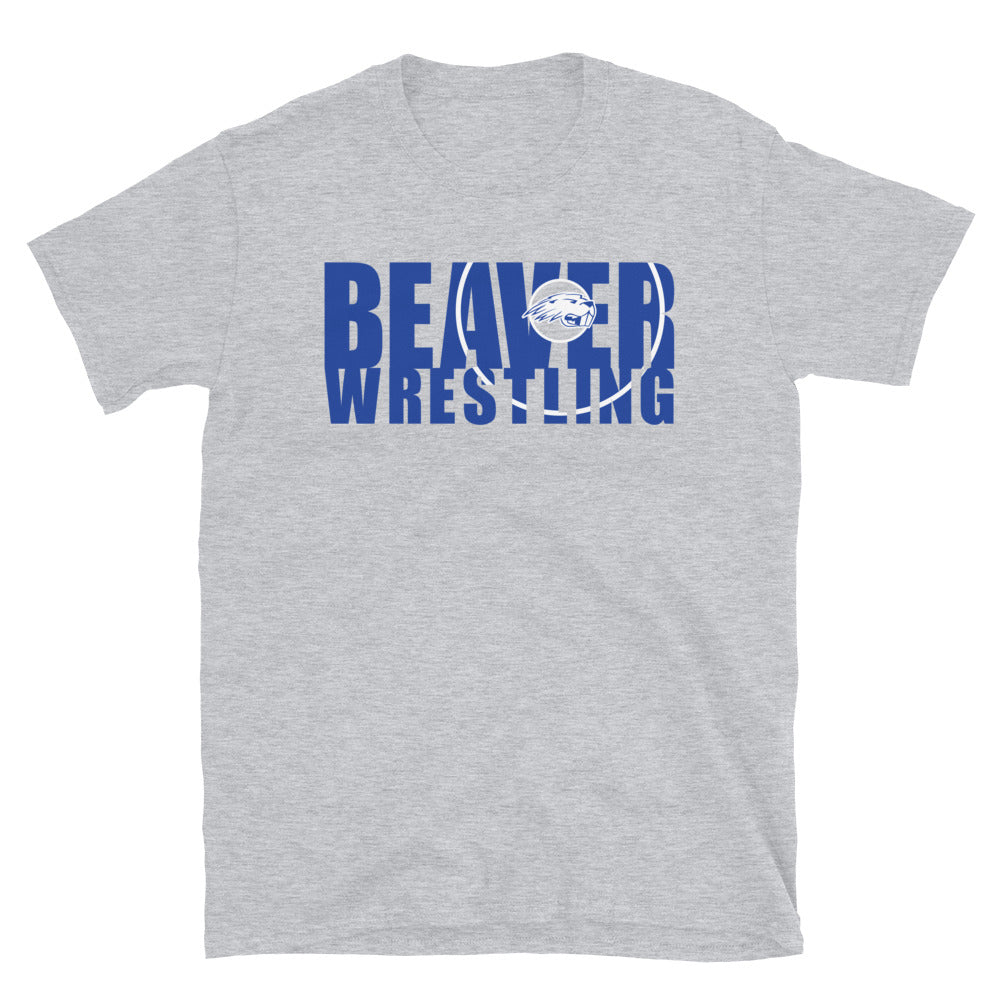 Pratt Community College Wrestling Mat Short-Sleeve Unisex T-Shirt