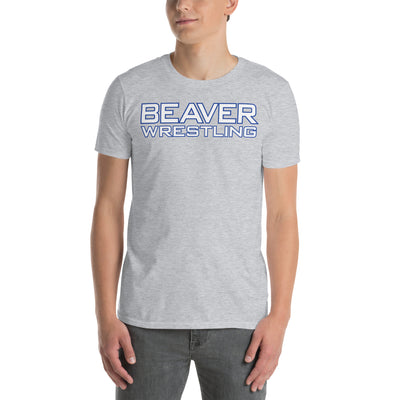 Pratt Community College Beaver Wrestling Unisex Basic Softstyle T-Shirt