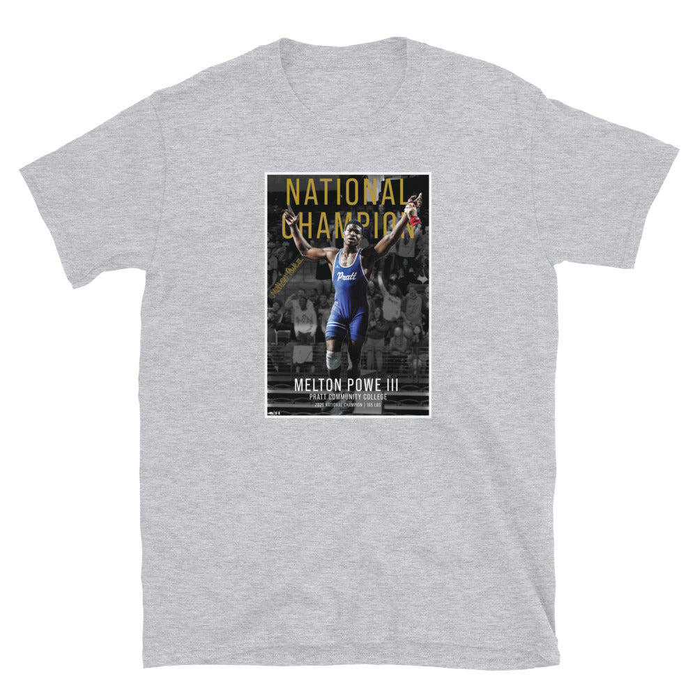 Pratt Community College Powe Short-Sleeve Unisex T-Shirt