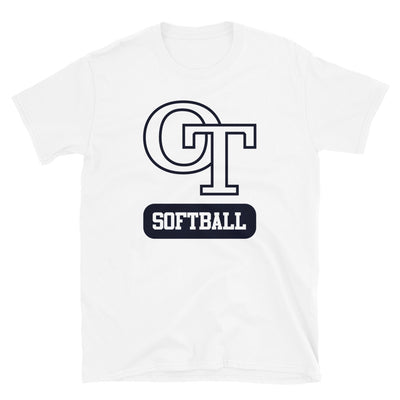 OT Baseball and Softball League - Softball Short-Sleeve Softstyle Unisex T-Shirt