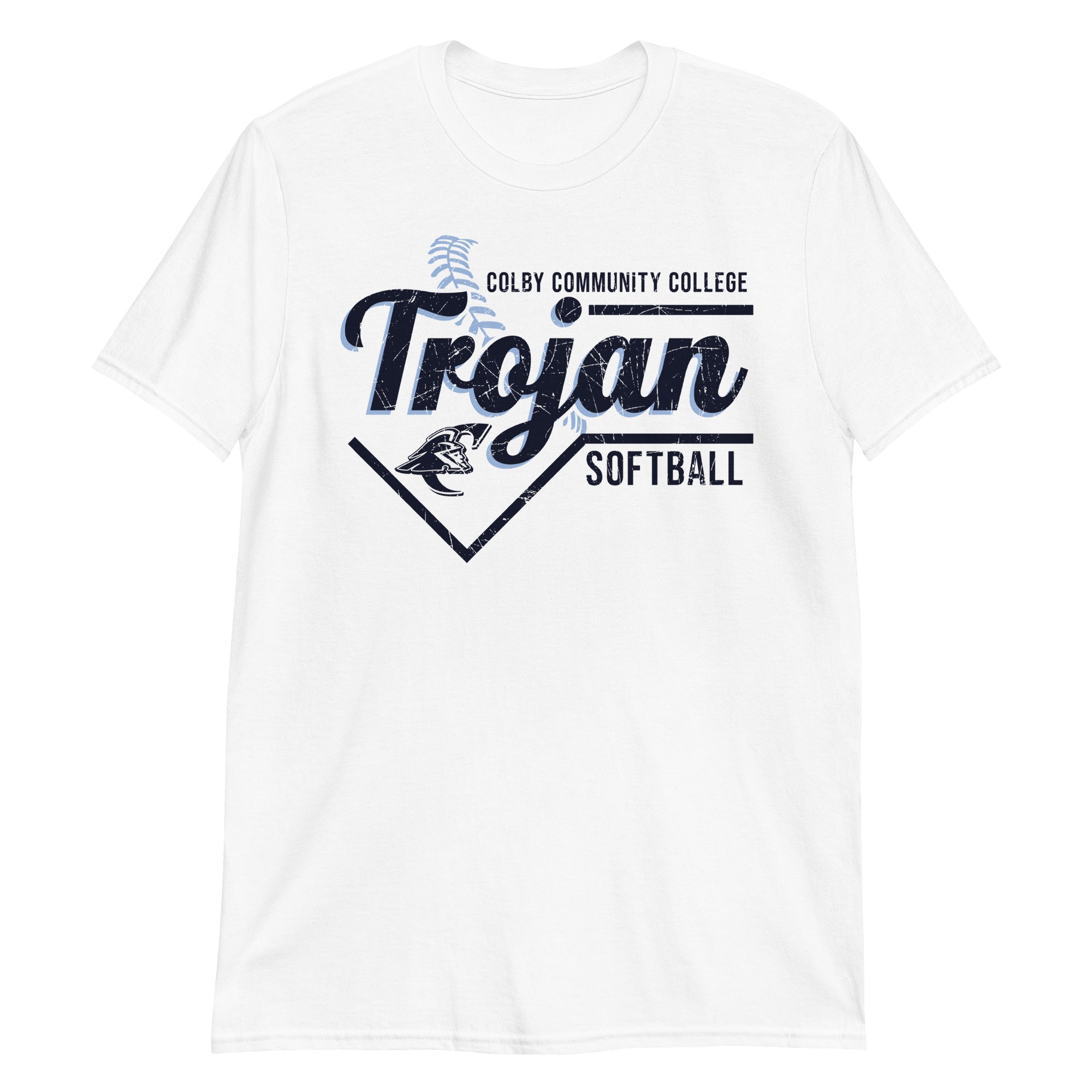 Colby Community College Softball Unisex Basic Softstyle T-Shirt