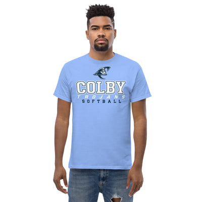 Colby Community College Softball Mens Classic Tee